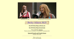 Desktop Screenshot of drbecky.com